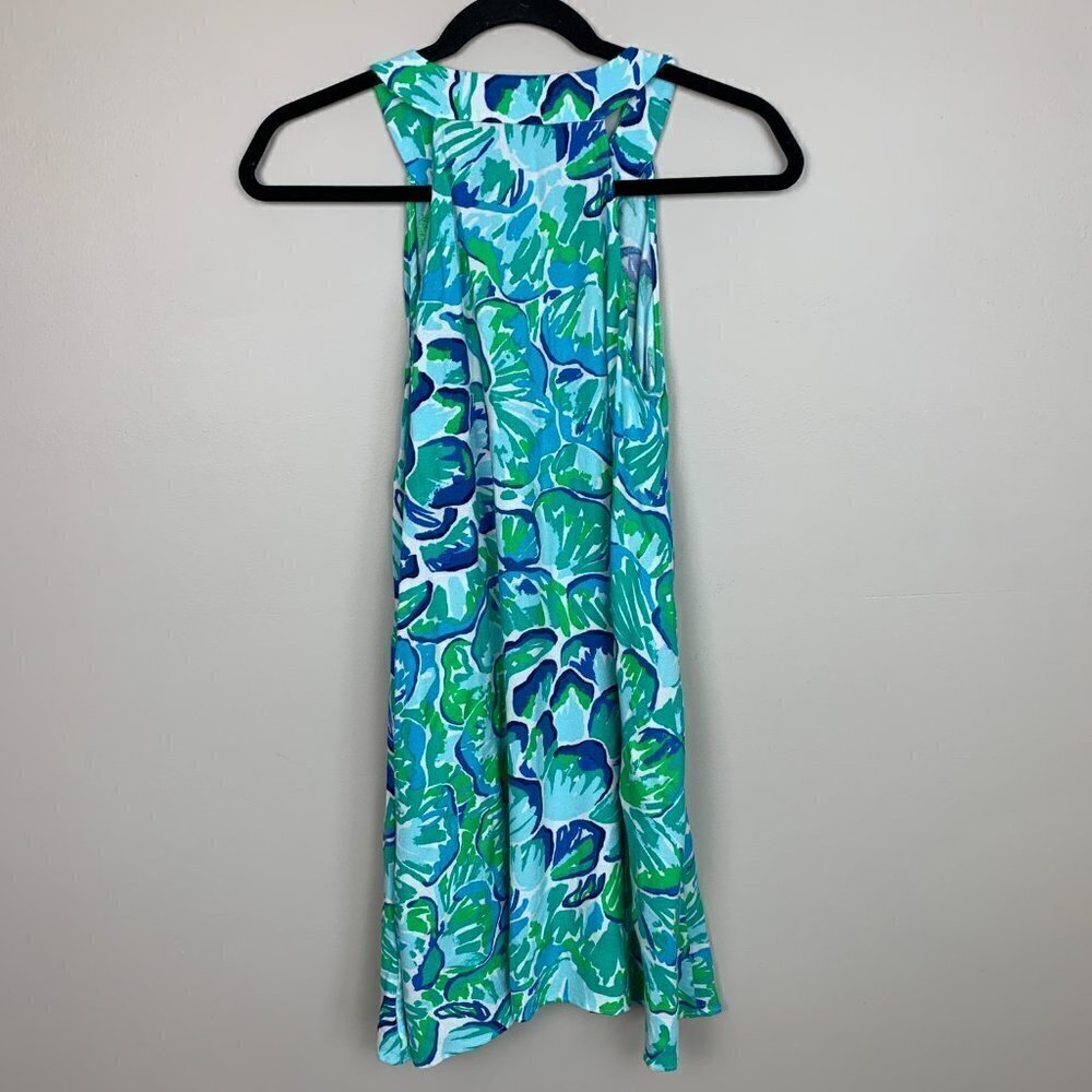 Lilly Pulitzer Achelle Swing Dress - XS - Agate Green Lazy River Print - Picture 7 of 7